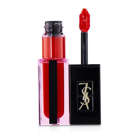 Yves Saint Laurent Rouge Pur Couture Vernis A Levres Water Glossy Lip Stain De Rouge