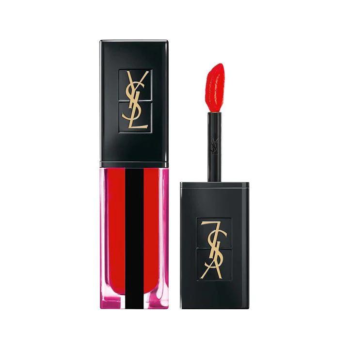 Yves Saint Laurent Rouge Pur Couture Vernis A Levres Water Glossy Lip Stain De Rouge