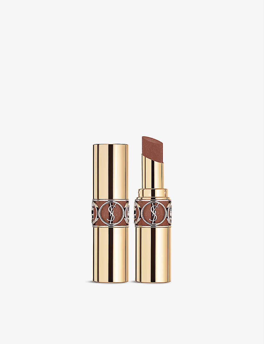 Yves Saint Laurent Rouge Volupte Shine Lipstick 121 Beige Satin