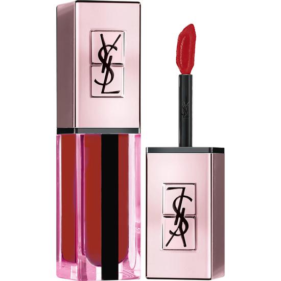 Yves Saint Laurent Vernis A Levres Water Stain Glow Lip Gloss 204 Censored Caramine
