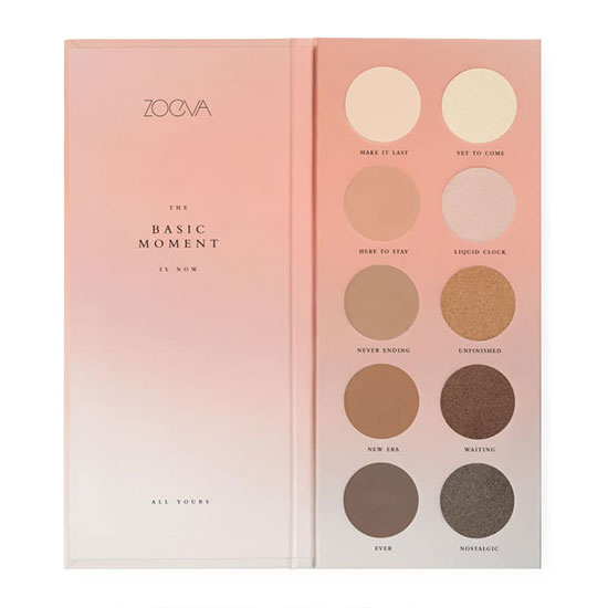 ZOEVA The Basic Moment Eyeshadow Palette 0.5 oz