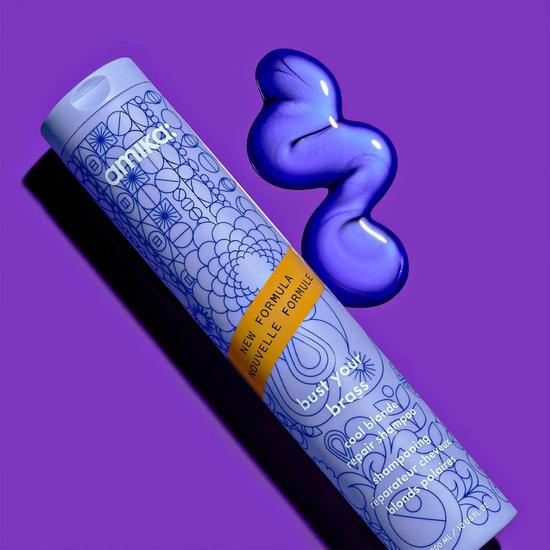 Amika Bust Your Brass Cool Blonde Shampoo 8 oz