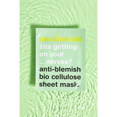 Anatomicals Zits Getting On Your Nerves? Anti-Blemish Bio Cellulose Sheet Mask