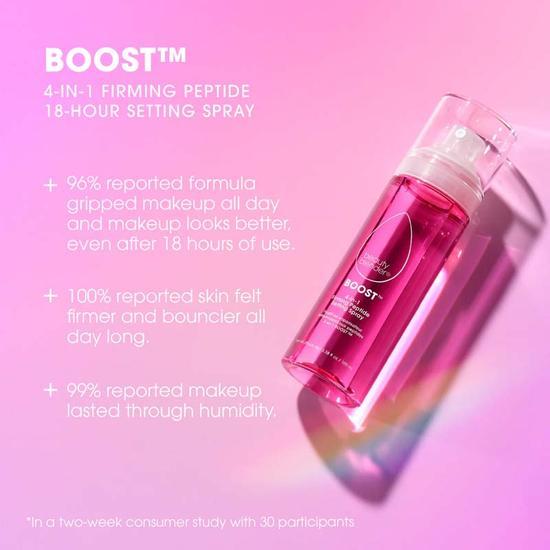 beautyblender Boost 4-in-1 Firming Peptide Setting Spray 3 oz