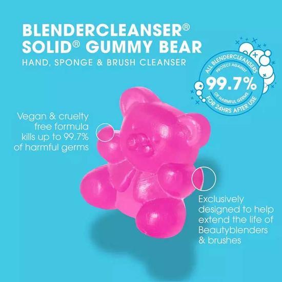 beautyblender The Sweetest Blend Bear Necessities Cleansing Set 1x Gummy bear shaped cleanser + 1x Gummy bear shaped scrub mat