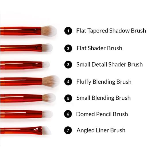 Bh Cosmetics Chillin' In Chicago 7 Piece Brush Set