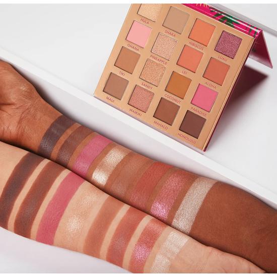 Bh Cosmetics Hangin' In Hawaii 16 Color Shadow Palette