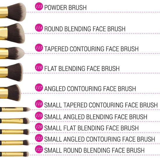 Bh Cosmetics Sculpt & Blend Fan Faves 10 Piece Brush Set