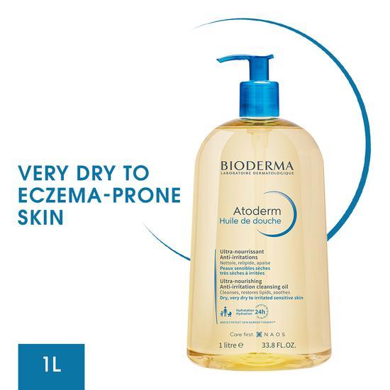 Bioderma Atoderm Huile De Douche Ultra-Nourishing Anti-Irritation Cleansing Oil 34 oz