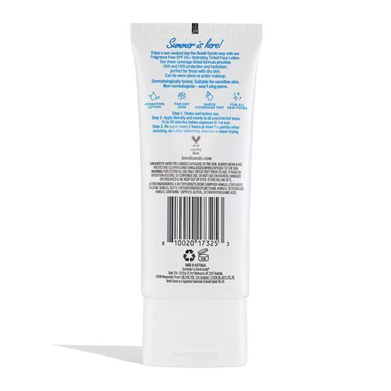 Bondi Sands SPF 50+ Fragrance Free Hydrating Tinted Face Lotion 3 oz