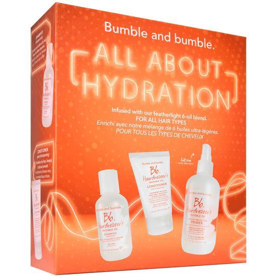 Bumble and bumble All About Hydration Set Hairdresser's Invisible Oil Shampoo + Conditioner + Heat/UV Protective Primer