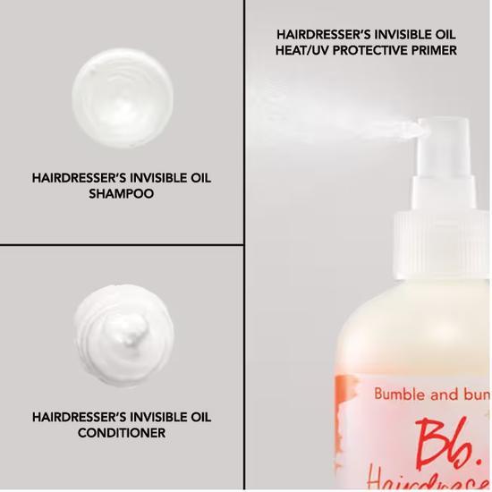 Bumble and bumble All About Hydration Set Hairdresser's Invisible Oil Shampoo + Conditioner + Heat/UV Protective Primer