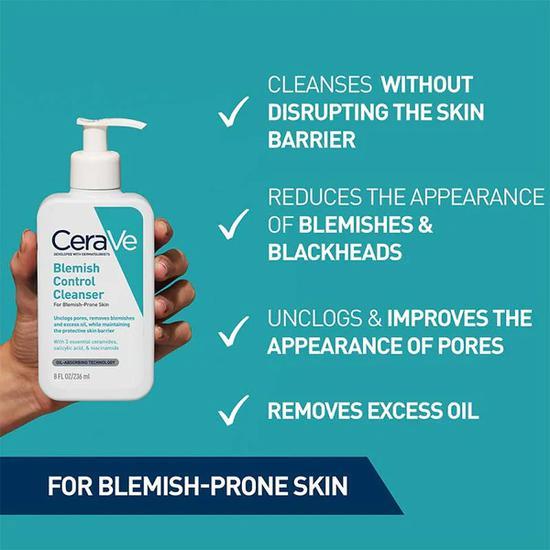 CeraVe Blemish Control Cleanser 8 oz