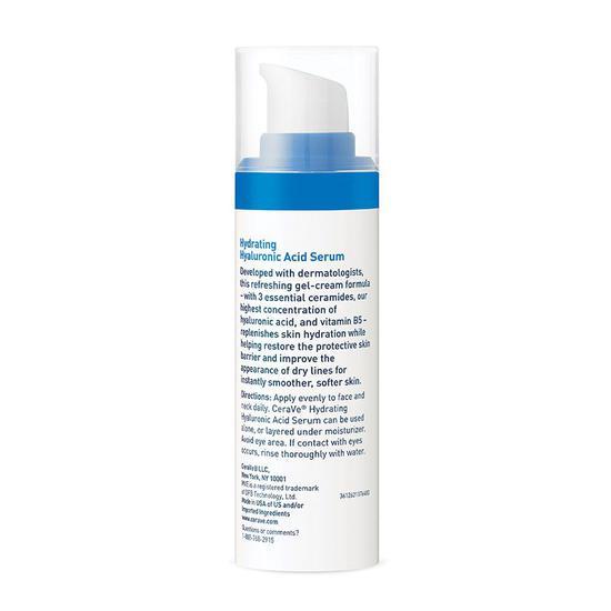 CeraVe Hydrating Hyaluronic Acid Serum 1 oz
