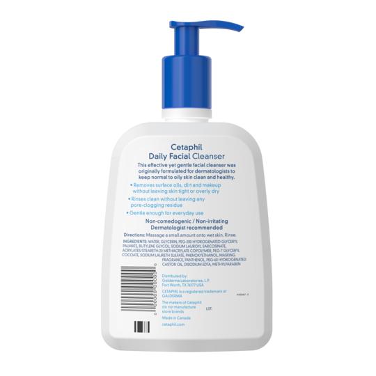 Cetaphil Daily Facial Cleanser 8 oz