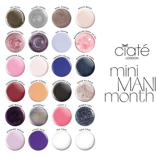 Ciaté London Mini Mani Month 2020 24 Day Nail Polish Calendar