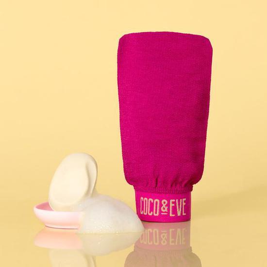 Coco & Eve Sunny Honey Deluxe Exfoliating Mitt