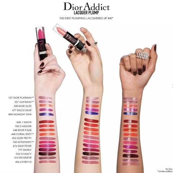 DIOR Addict Lacquer Plump Lip Ink 676-Fever