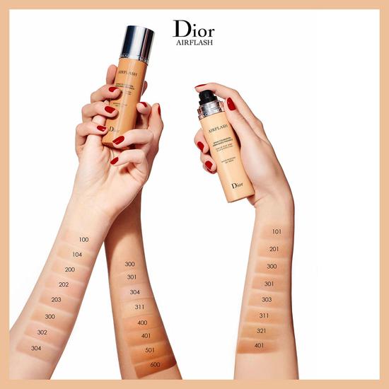 Dior Backstage Airflash Spray Foundation 100-Ivory