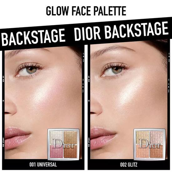 Dior Backstage Glow Face Palette 002-Glitz