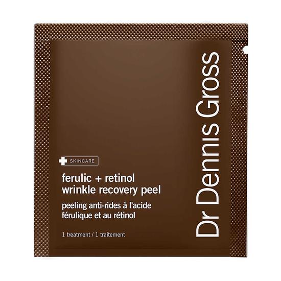 Dr Dennis Gross Skincare Ferulic & Retinol Wrinkle Recovery Peel Pack of 16