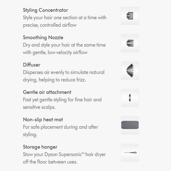 Dyson HD03 Supersonic Hair Dryer Iron/Fuchsia