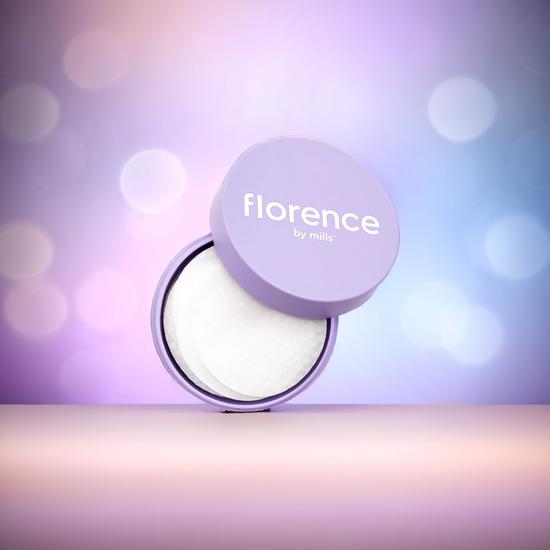 Florence by Mills One Swipe Glow Wipe Treatment Pads