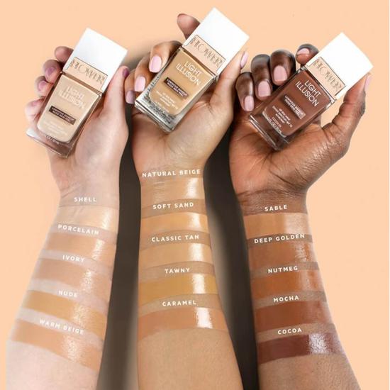 Flower Beauty Light Illusion Foundation SPF 18 L2 Ivory