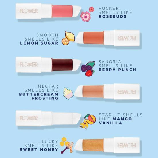 Flower Beauty Petal Pout Lip Mask Nectar (nude Peach)