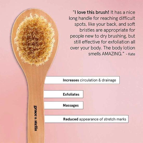 Grace & Stella Body Exfoliating Dry Brush