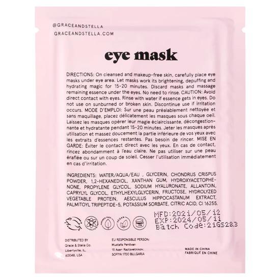 Grace & Stella Everything Is Better In Pink Eye Masks 24 Pairs