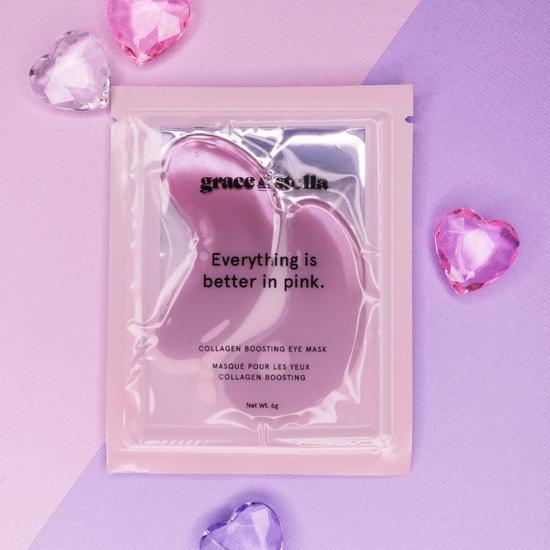 Grace & Stella Everything Is Better In Pink Eye Masks 24 Pairs