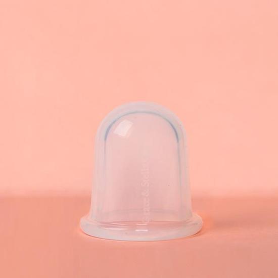 Grace & Stella Facial Cupping Set 2 Small Cups, 2 Medium Cups, 1 Large Cup, 1 Jojoba Oil, 1 Silicone Cleansing Pad & 1 Drawstring Bag