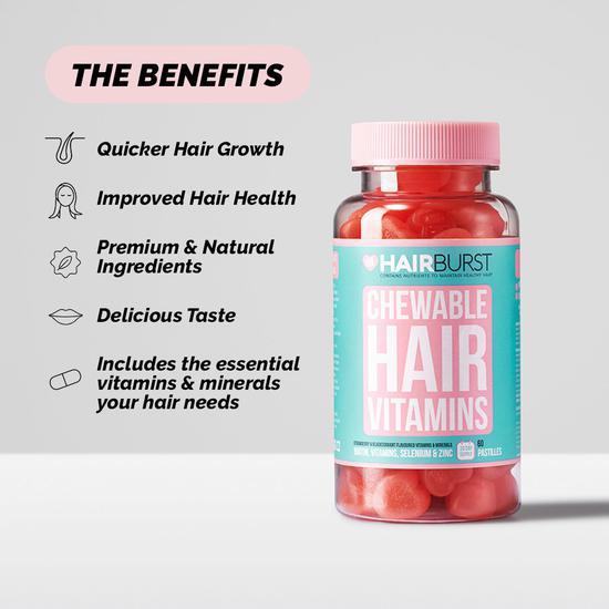 Hairburst Chewable Hair Vitamins 30 Pastilles