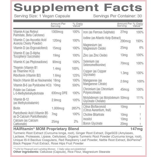 Hairtamin Mom 30 Capsules