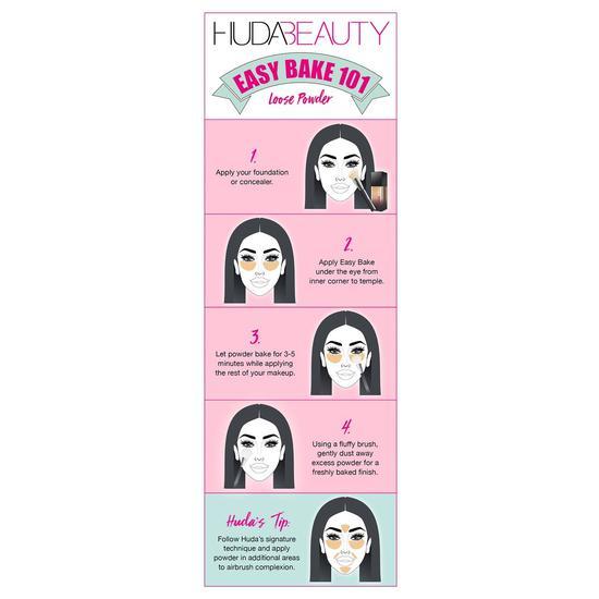 Huda Beauty Easy Bake Loose Powder Mini-Size: Banana Bread