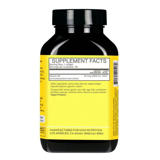 Hum Nutrition Here Comes The Sun 30 Softgels