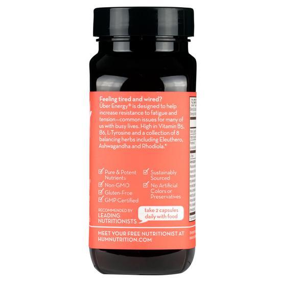 Hum Nutrition Uber Energy 60 Capsules