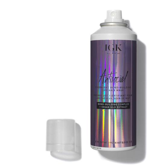IGK Antisocial Overnight Bond Building Dry Hair Mask 6 oz