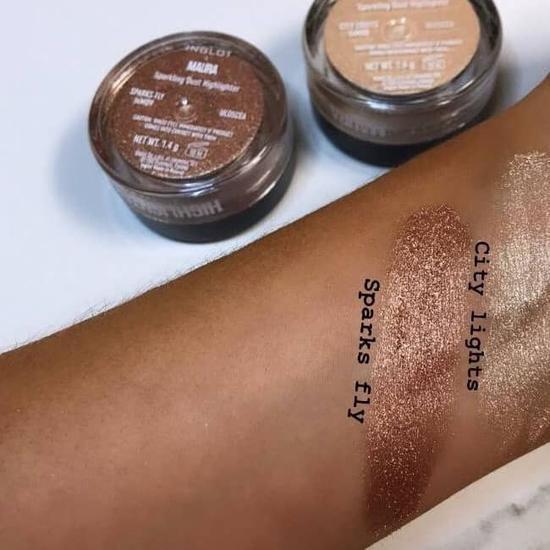 Inglot Cosmetics Maura Sparkling Dust Highlighter Sparks Fly