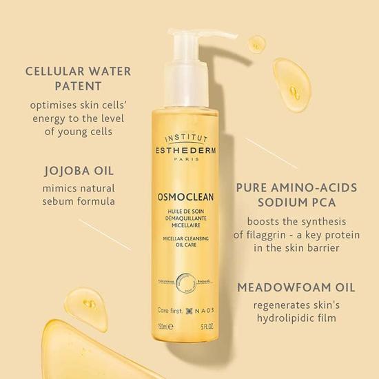 Institut Esthederm Osmoclean Micellar Cleansing Oil Care 5 oz