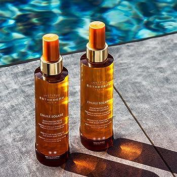 Institut Esthederm Protective Sun Care Oil For Body & Hair Moderate Sun 5 oz