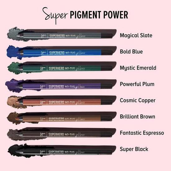IT Cosmetics Superhero No-Tug Gel Eyeliner Brilliant Brown