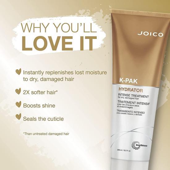 Joico K Pak Intense Hydrator Treatment For Dry Damaged Hair 8 oz