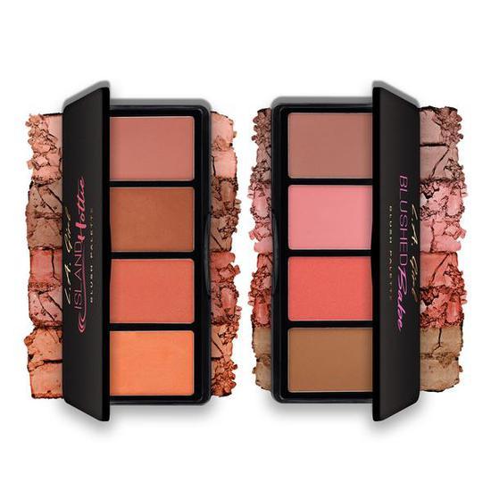 L.A. Girl Fanatic Blush Palette Island Hottie