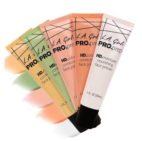 L.A. Girl PRO.Prep HD Color Correcting Face Primer Cool Pink - Illuminates Skin Tone