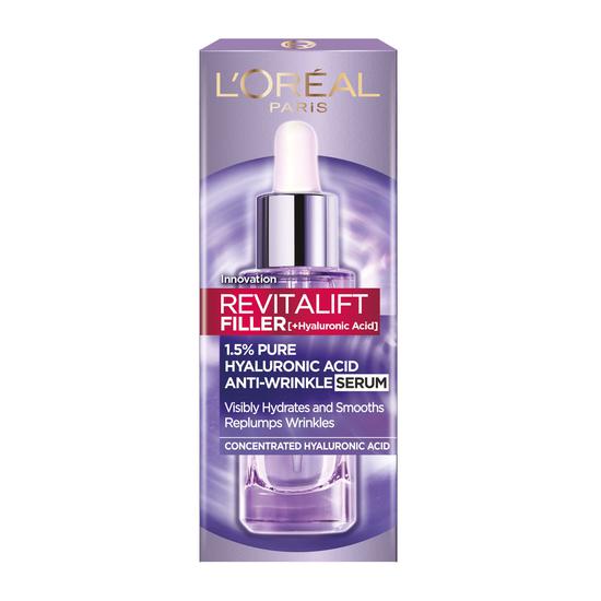 L'Oreal Paris Revitalift Filler 1.5% Hyaluronic Acid Anti-Wrinkle Serum 1 oz