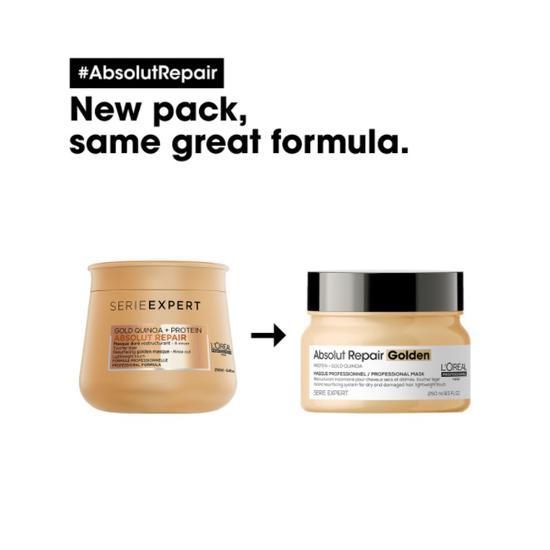 L'Oréal Professionnel Serie Expert Absolut Repair Golden Lightweight Mask 8 oz