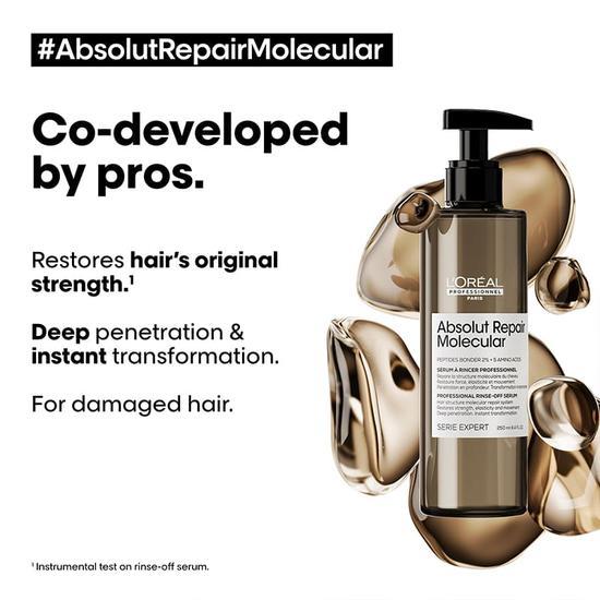 L'Oréal Professionnel Serie Expert Absolut Repair Molecular Repairing Rinse-off Serum 10 oz
