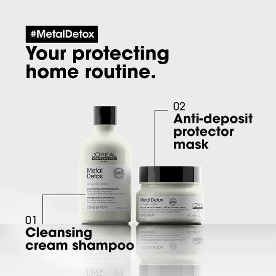 L'Oréal Professionnel Serie Expert Metal Detox Anti-Metal Cleansing Cream Shampoo 17 oz